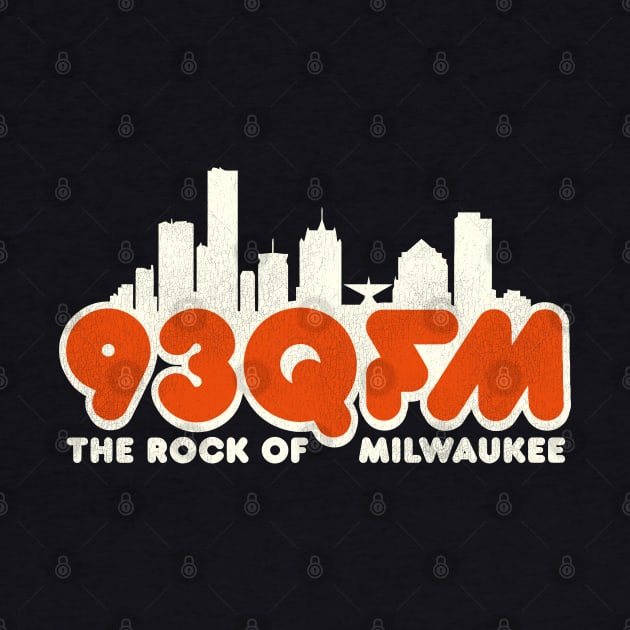 93 QFM The Rock of Milwaukee Defunct Radio Station by darklordpug